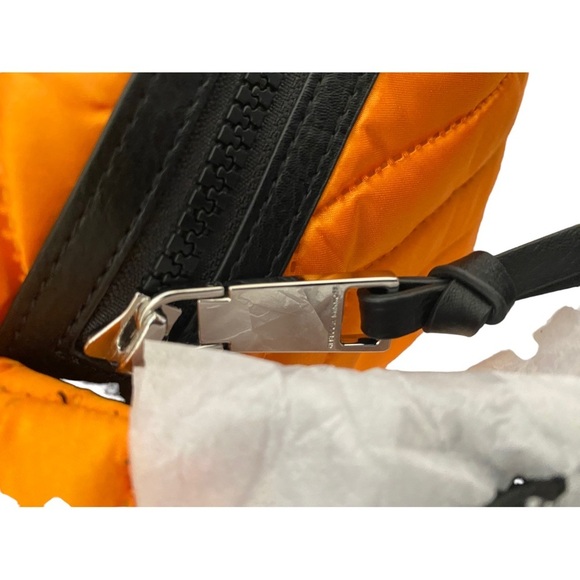 Rebecca Minkoff Cree Nylon Belt Bag NEON ORANGE NWT - Picture 10 of 12